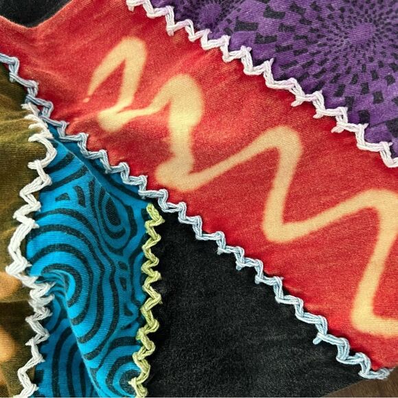 Rising International Mixed Material Stitched Dress Size Small - Picture 6 of 8